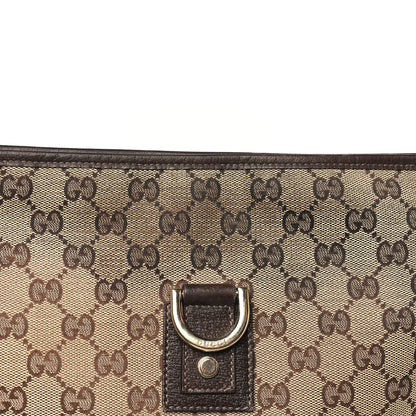 Gucci Monogram Abbey Messenger Bag Dark Brown 12 of 13
