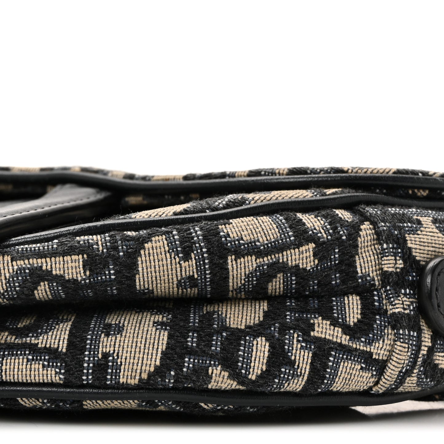 Oblique Mini Saddle Bag Blue