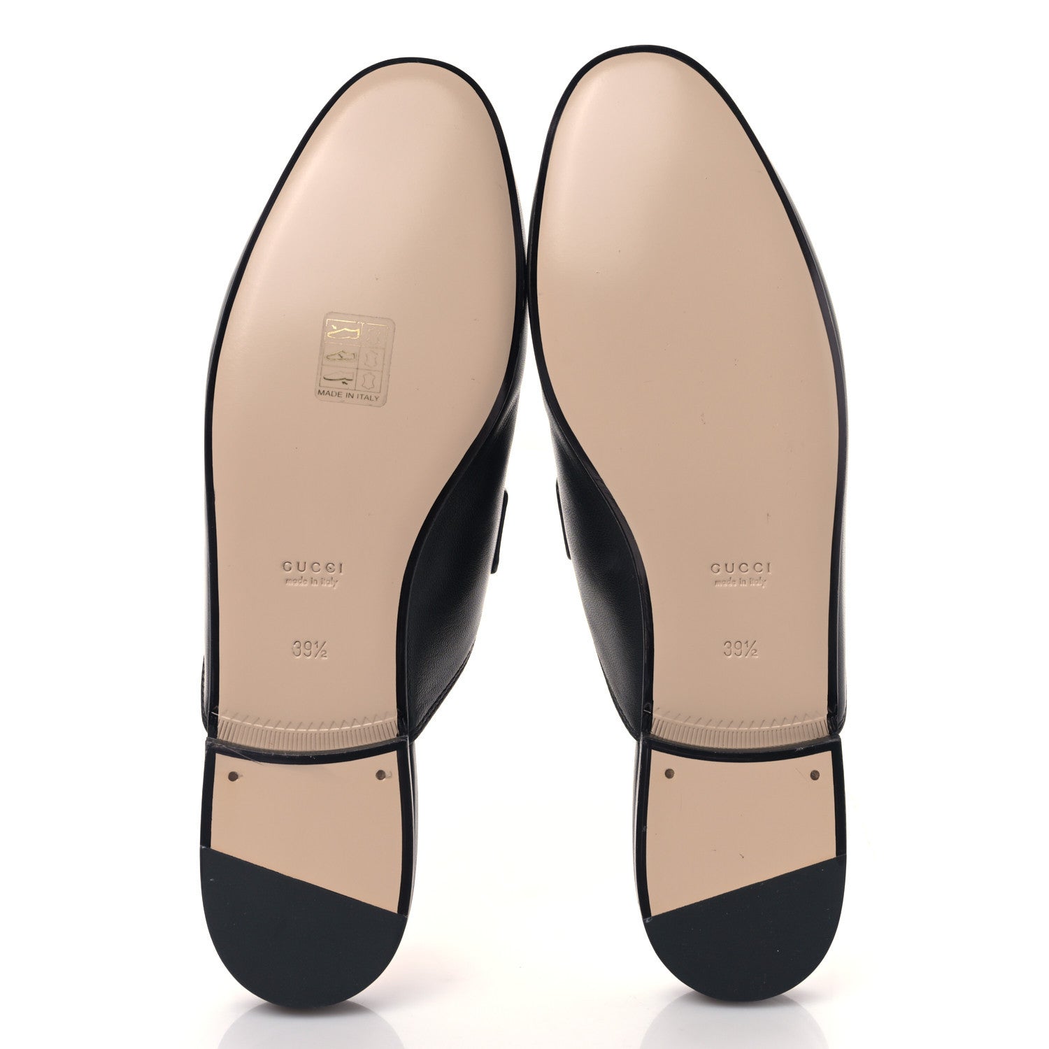 Gucci Malaga Kid Web Womens Princetown Slippers 39.5 Black 5 of 8