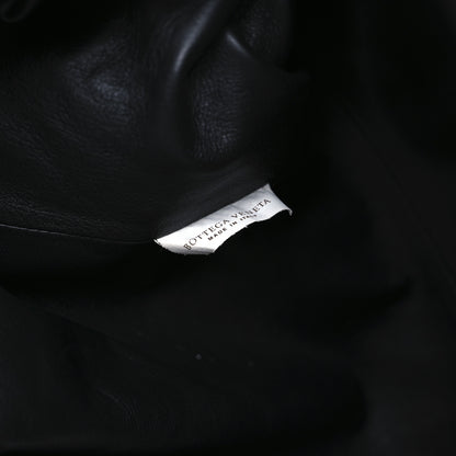 Bottega Veneta Smooth Butter Calf The Pouch Oversized Clutch Black 5 of 11
