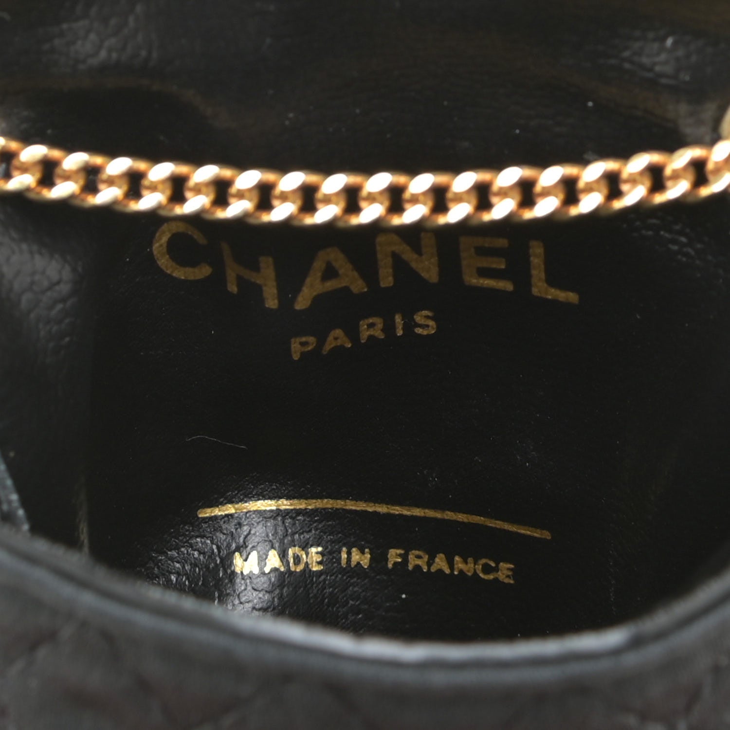Chanel Grosgrain Quilted Micro Flap Bag Black 7 of 10