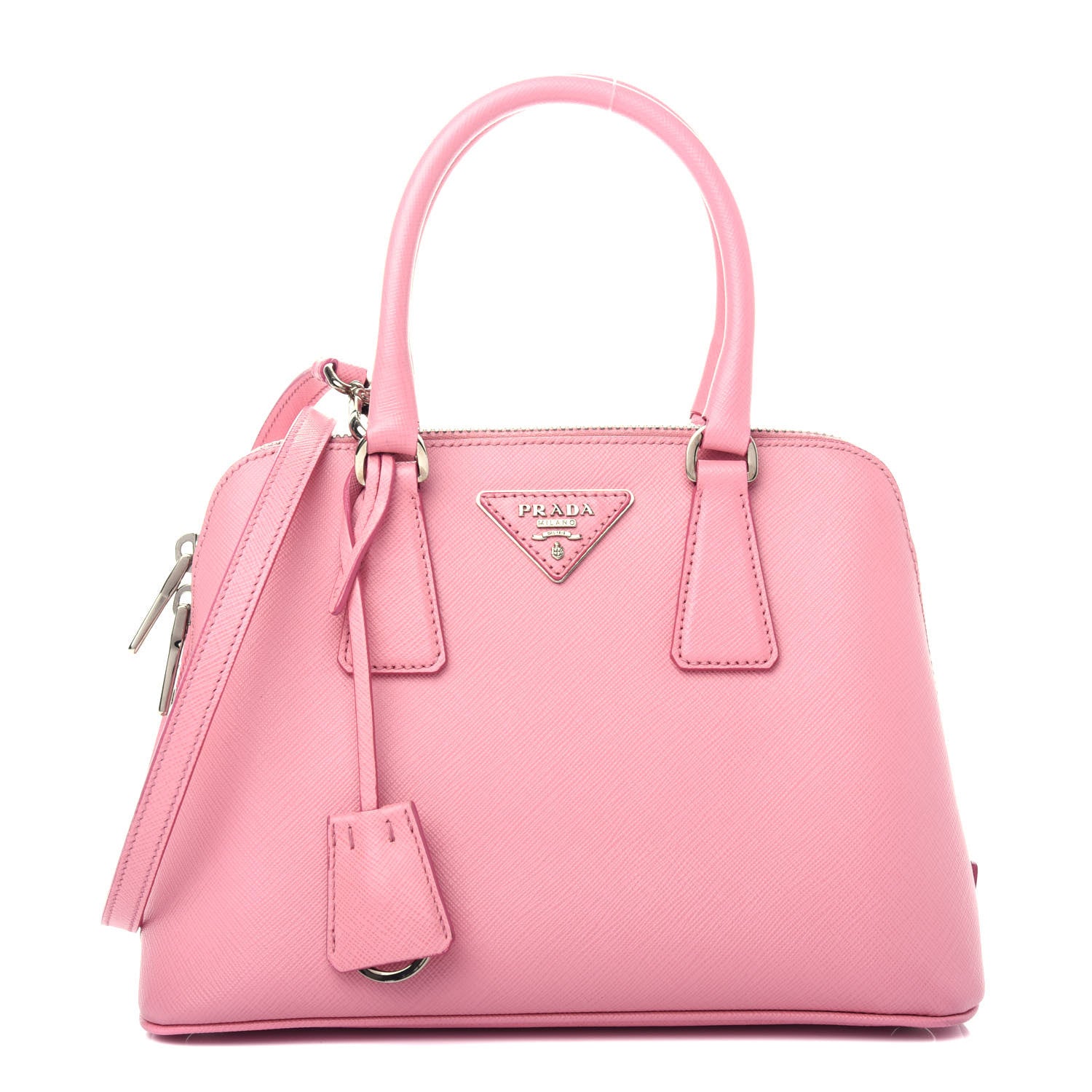 Prada Saffiano Lux Small Promenade Tote Petalo 1 of 10