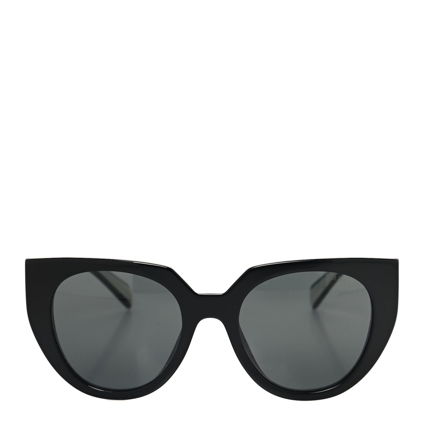 Acetate Square Sunglasses SPR 14W Black White