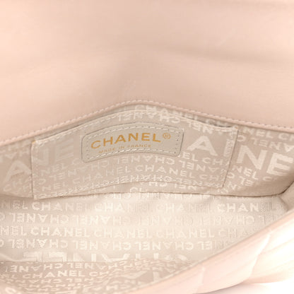 Chanel Lambskin Quilted Mini Chocolate Bar Camellia Flap Pink 5 of 10