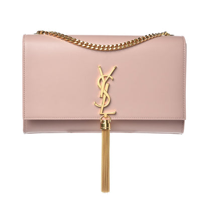 Saint Laurent Smooth Calfskin Medium Classic Monogram Kate Tassel Satchel Pink 1 of 7
