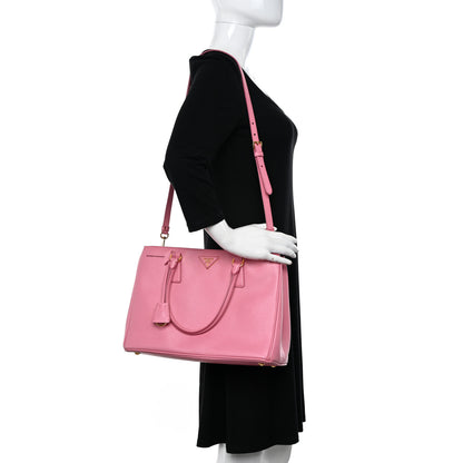 Prada Saffiano Lux Medium Tote Begonia 2 of 19