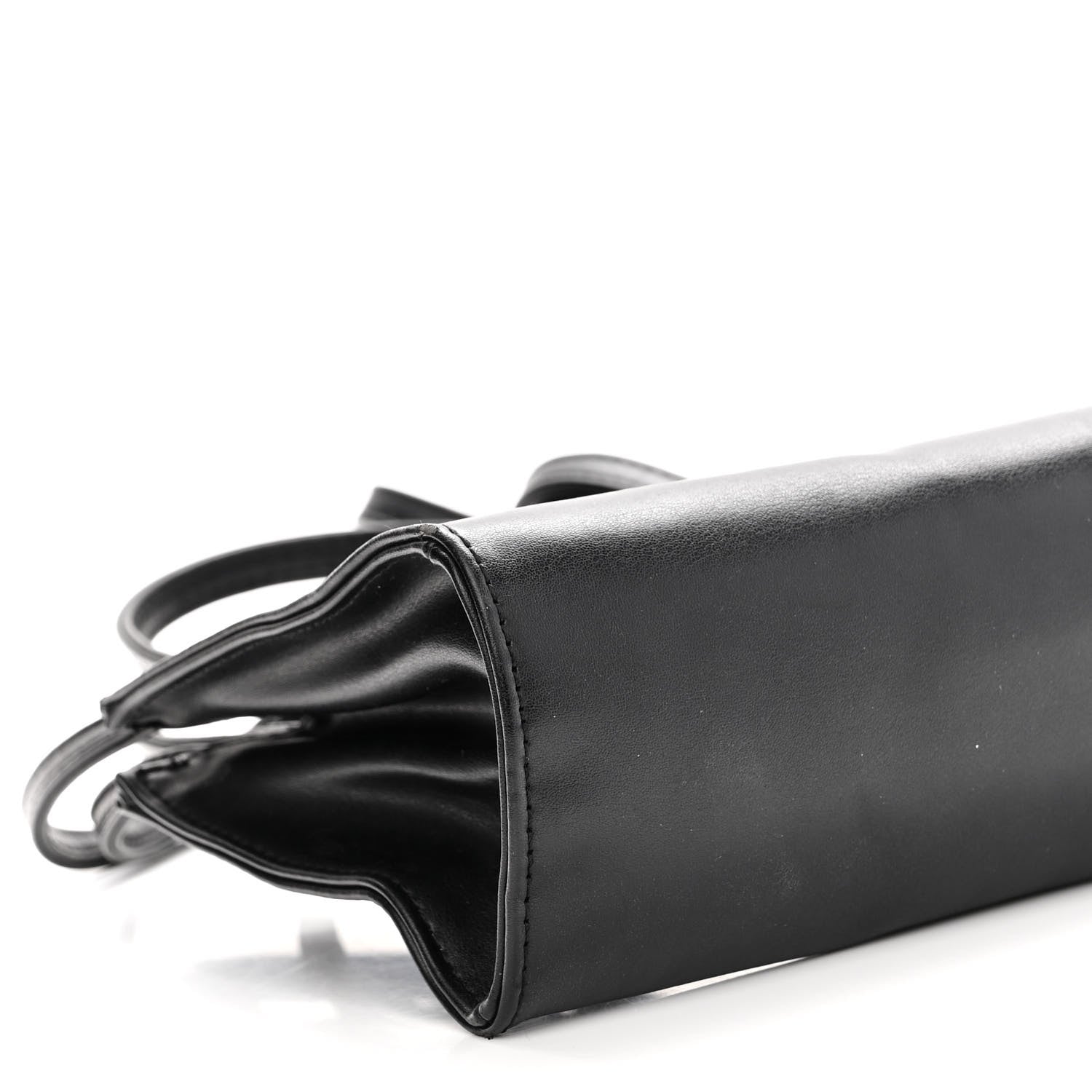 Telfar Vegan Leather Small Shopping Bag Black 8 of 9