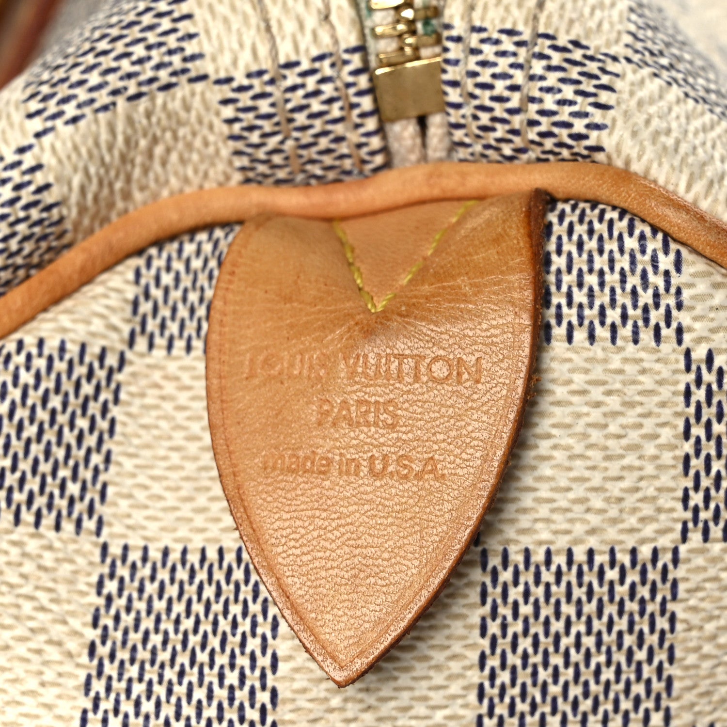 Louis Vuitton Damier Azur Speedy 30 7 of 13