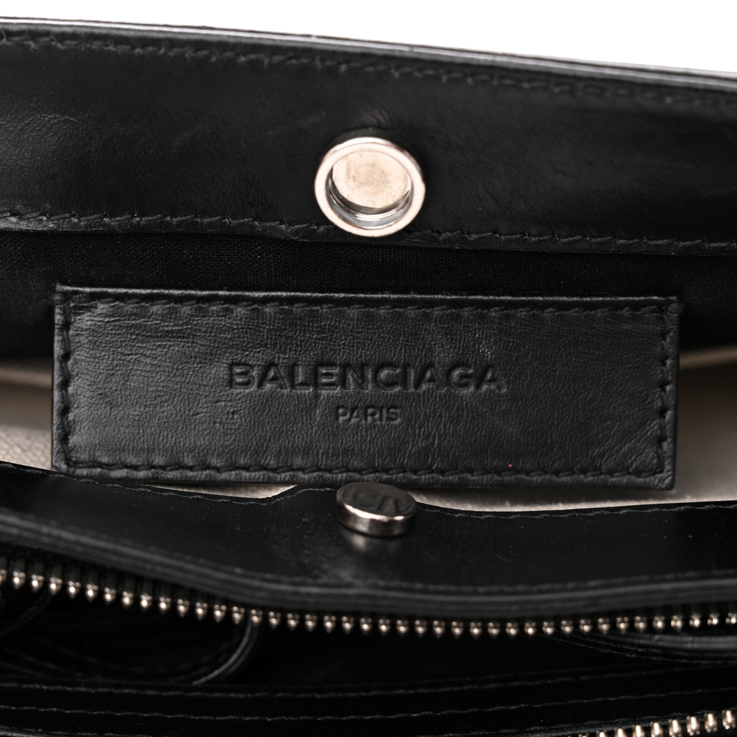 Cotton Canvas Pochette Crossbody Bag Black
