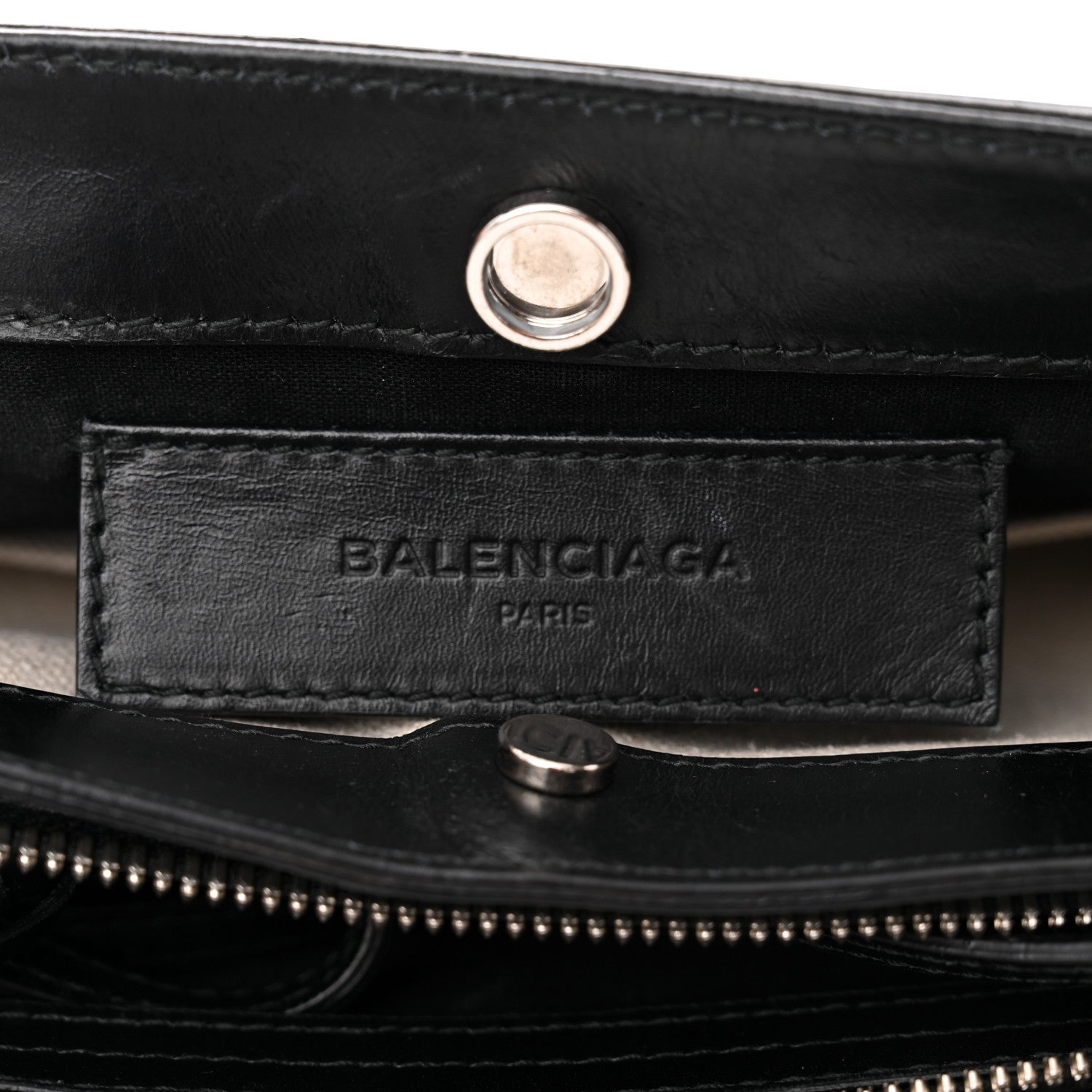 Balenciaga Cotton Canvas Pochette Crossbody Bag Black 7 of 11