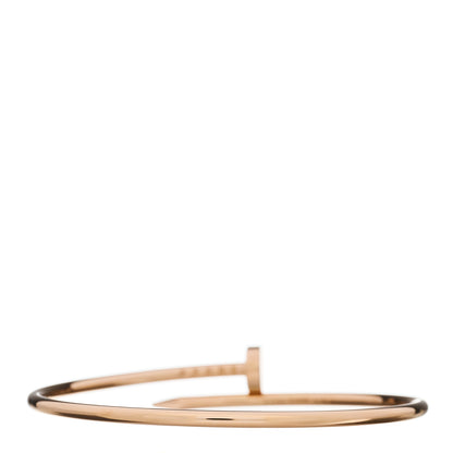 Cartier 18K Pink Gold Small Juste Un Clou Bracelet 16 2 of 3