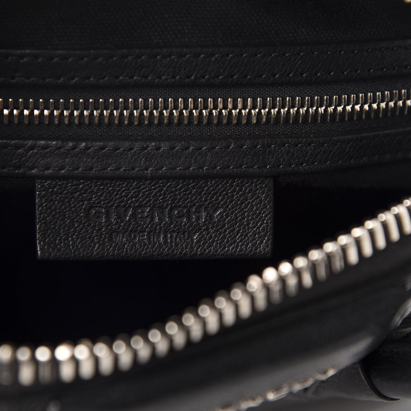 Sugar Goatskin Mini Antigona Black