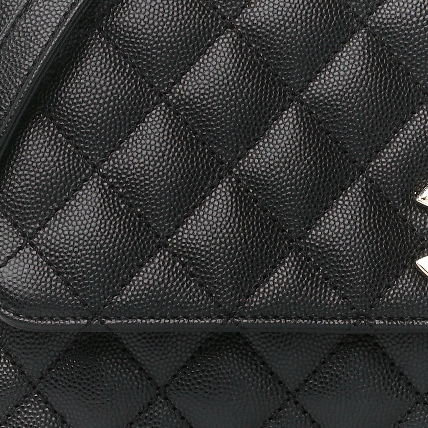 Chanel Caviar Quilted Small Coco Handle Flap Black 9 of 12