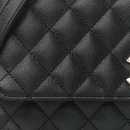 Chanel Caviar Quilted Small Coco Handle Flap Black 9 of 12