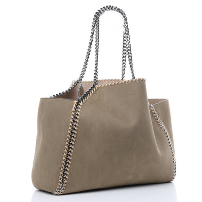 Stella McCartney Shaggy Deer Falabella Reversible Tote Clotted Cream 5 of 11