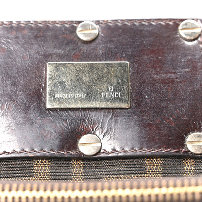 Fendi Zucca Small Mia Tote Tobacco 6 of 9