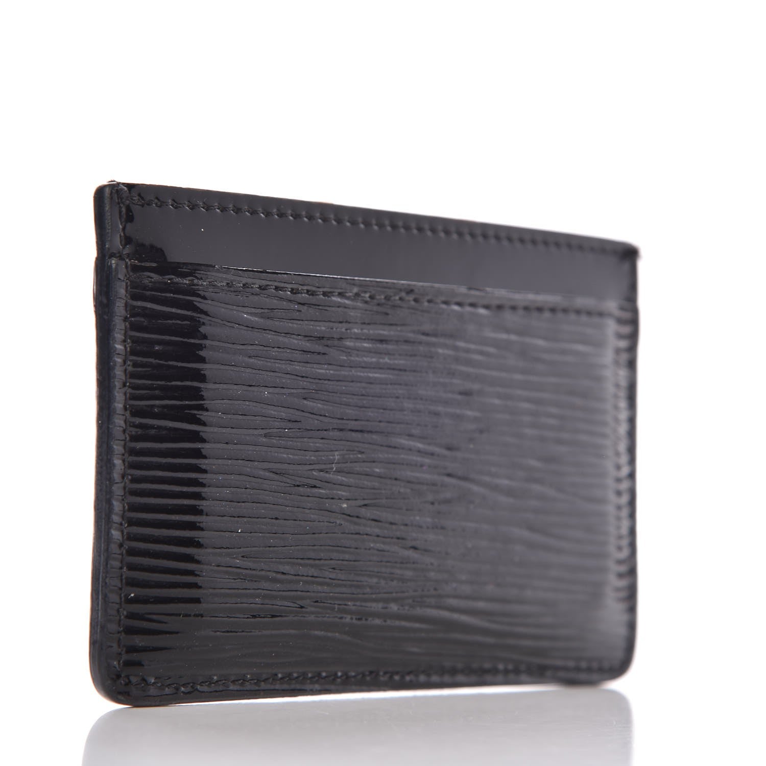 Louis Vuitton Epi Electric Card Holder Black 3 of 7