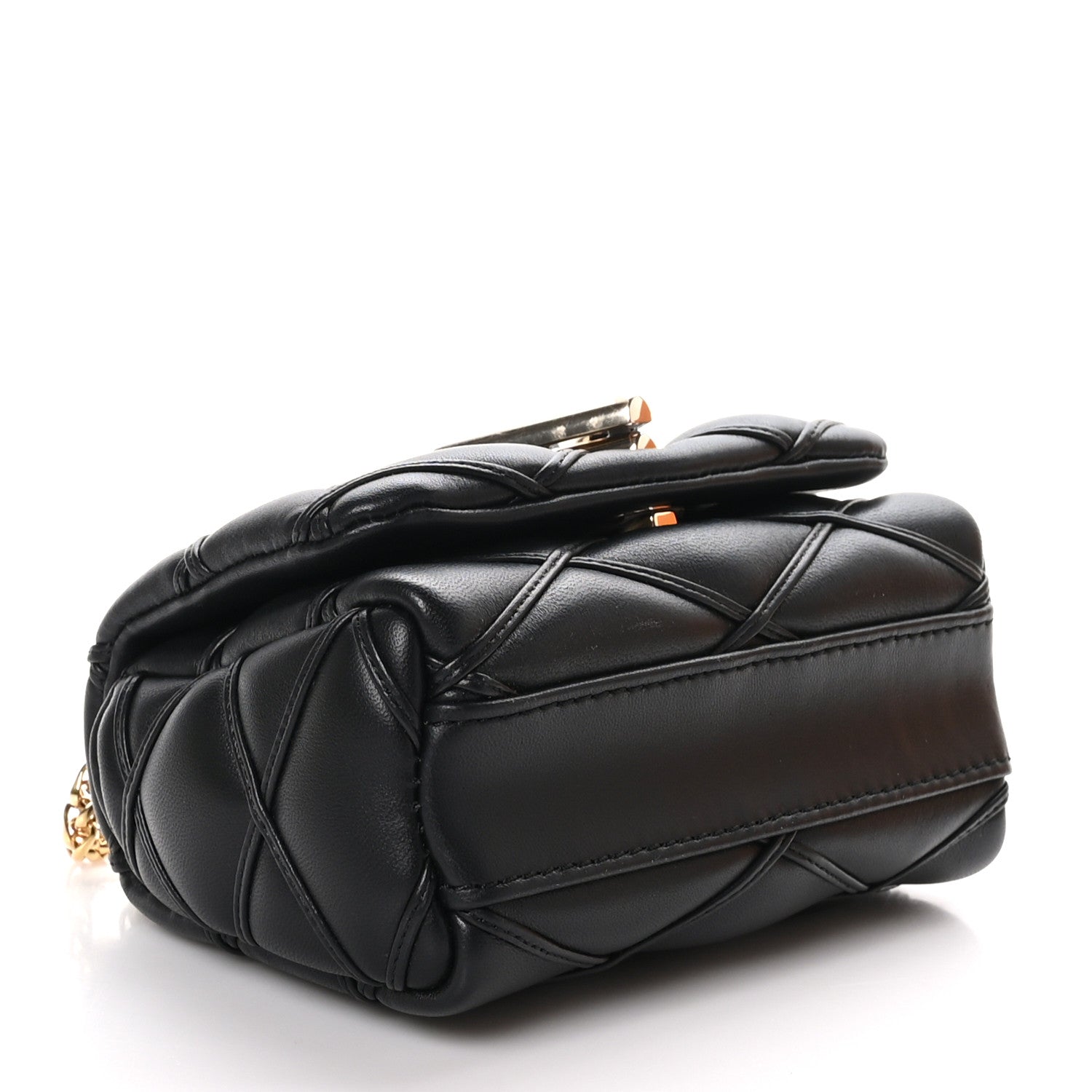 Louis Vuitton Lambskin Malletage Pico GO-14 Black 4 of 9