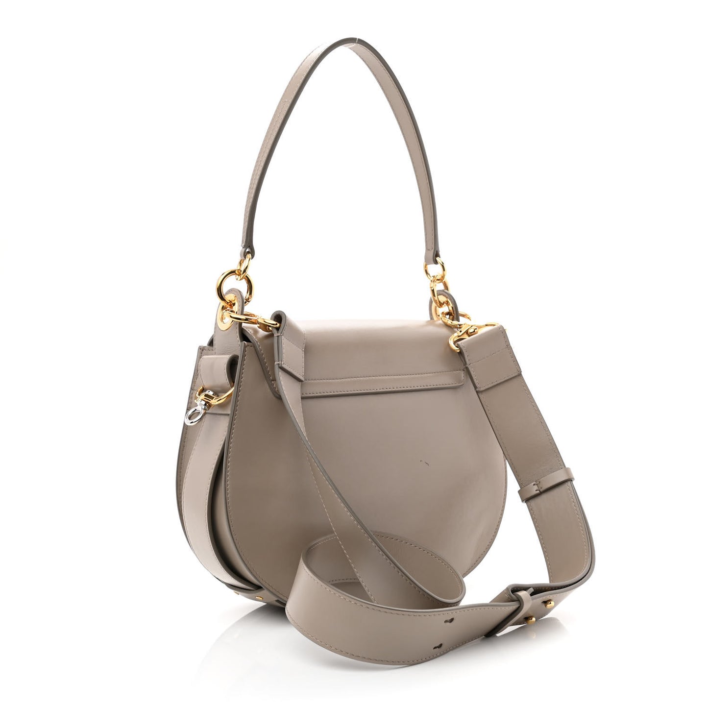 Calfskin Large Tess Bag Motty Grey