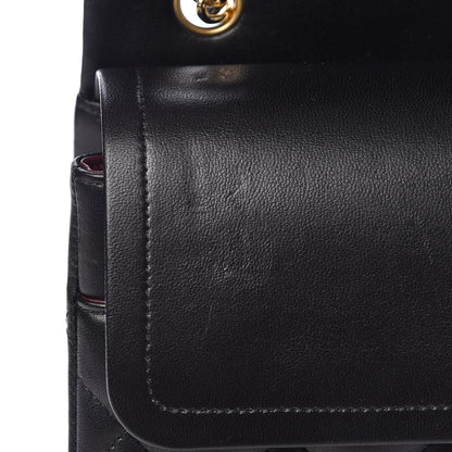 Chanel Lambskin Quilted Jumbo Double Flap Black 11 of 14