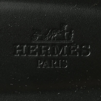 Hermes Box Calfskin Oran Sandals 35.5 Black 6 of 9