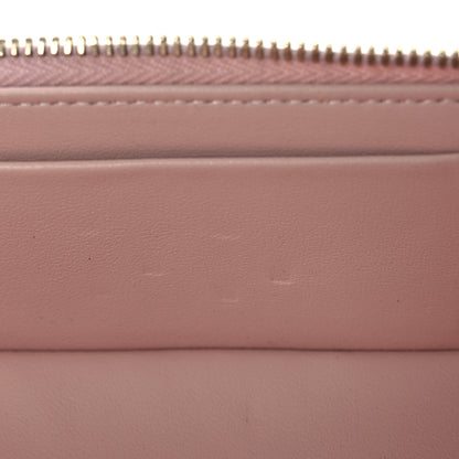 Chanel Shiny Lambskin Quilted Top Handle Vanity Case With Chain Pink 10 of 13