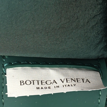 Bottega Veneta Paper Calfskin Intrecciato Cassette Belt Bag Raintree 7 of 9