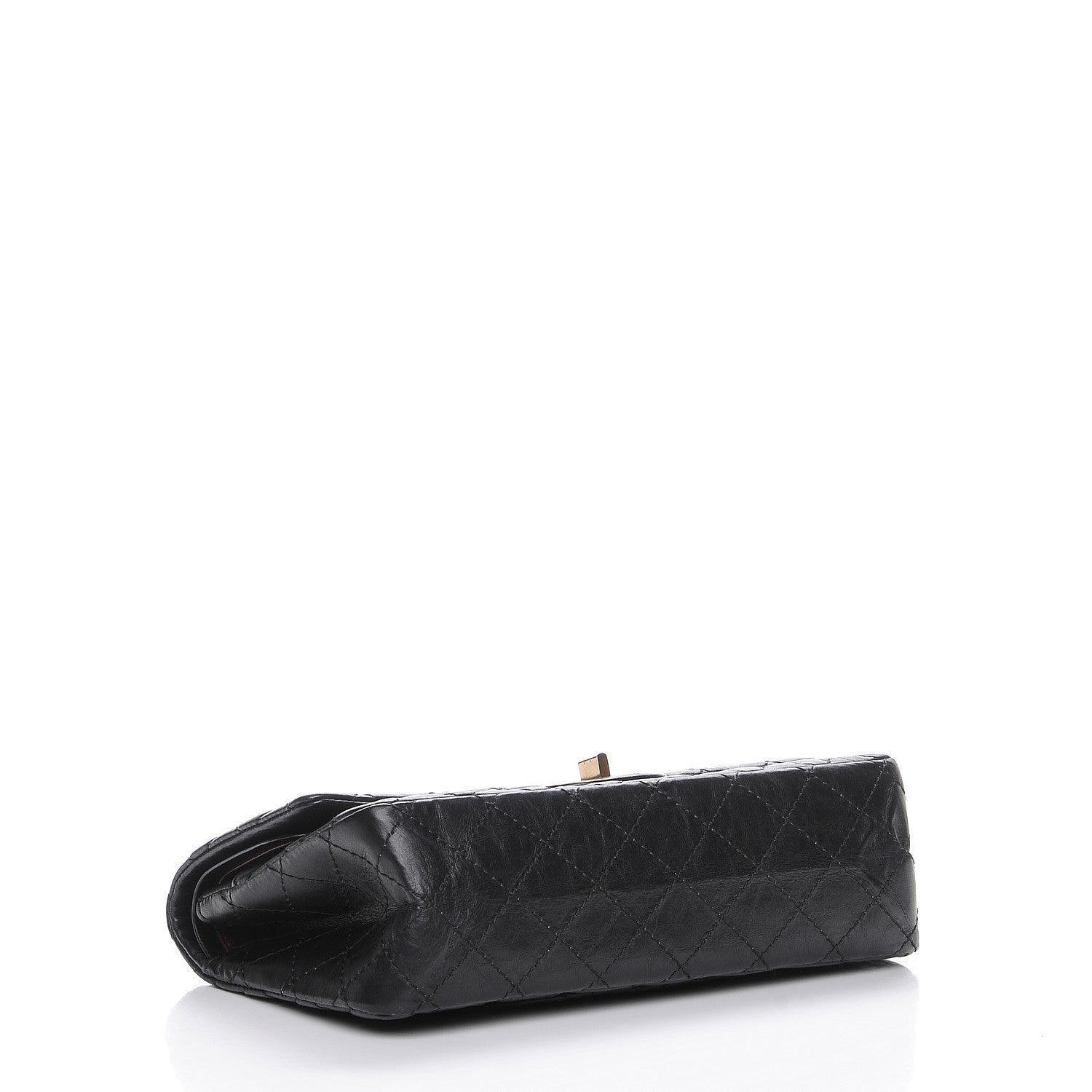 Chanel Aged Calfskin Quilted 2.55 Reissue 225 Flap Black 4 of 8