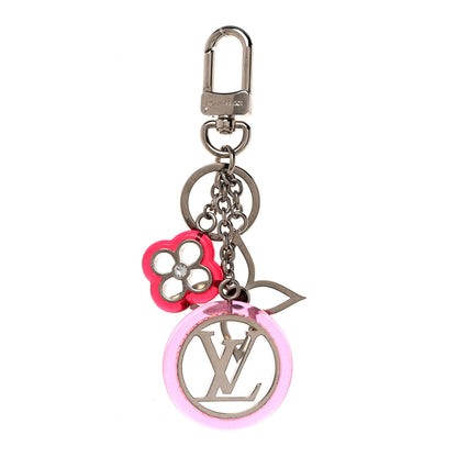 Louis Vuitton Colorline Bag Charm Key Holder Pink Glitter 1 of 5