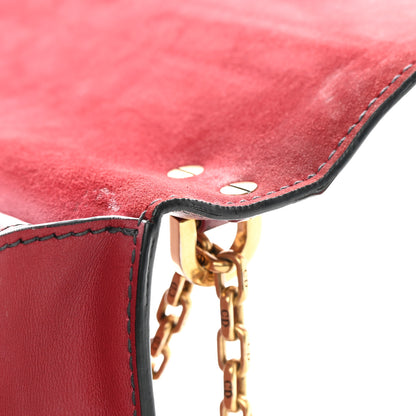 Christian Dior Calfskin J'Adior Chain Flap Bag Red 15 of 19