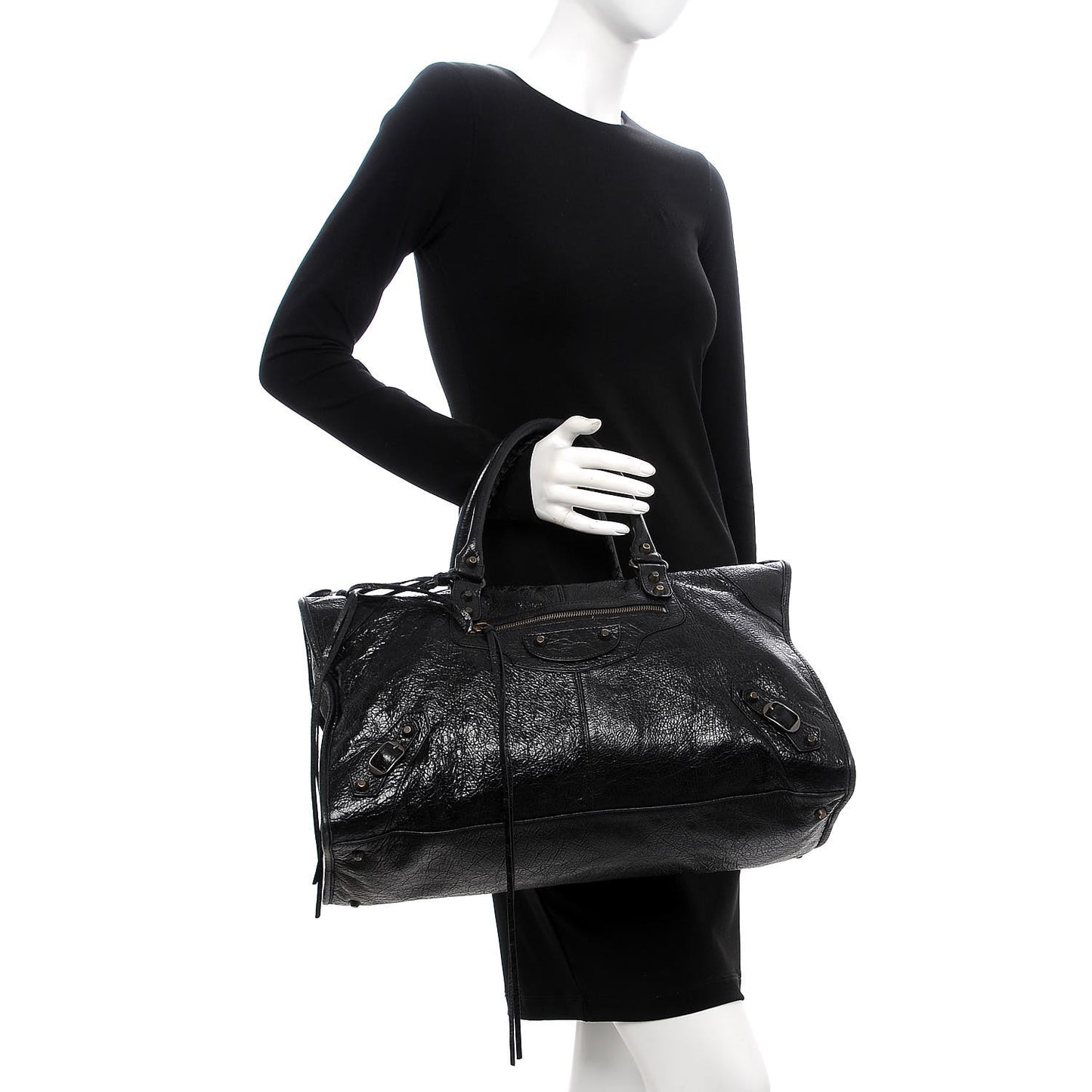 Agneau Classic Hardware Work Black