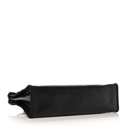 Hermes Toile H Berline Vache Hunter Herbag Zip PM 31 Black Ecru 5 of 13