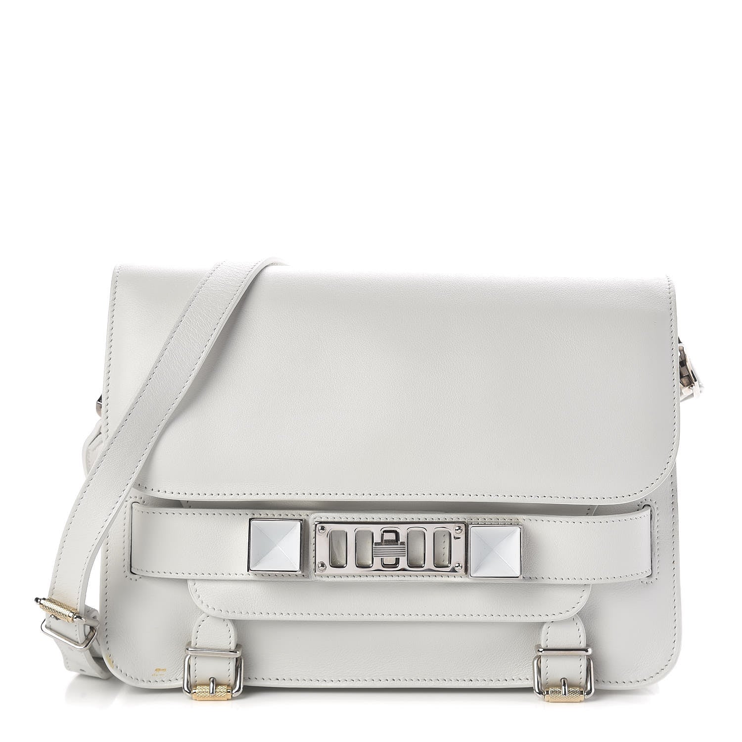 Proenza Schouler Calfskin PS11 Classic Shoulder Bag White 1 of 19