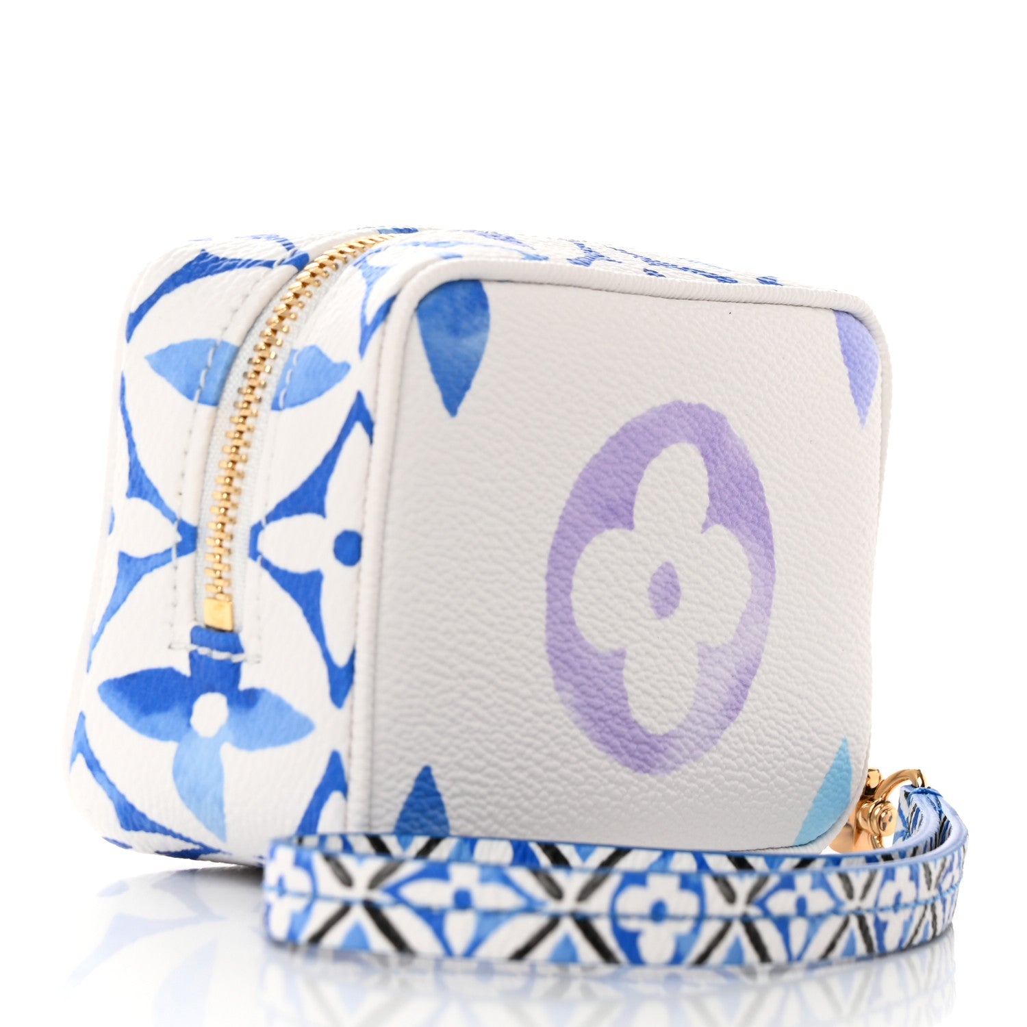 Louis Vuitton Monogram Giant Watercolor Wapity Case Blue 3 of 7
