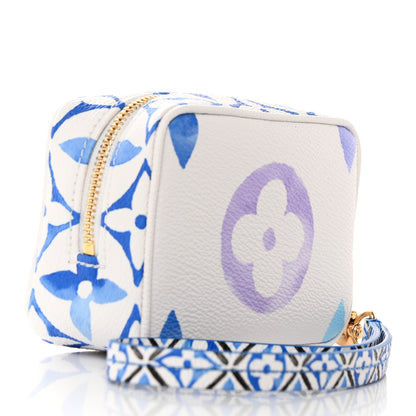 Louis Vuitton Monogram Giant Watercolor Wapity Case Blue 3 of 7