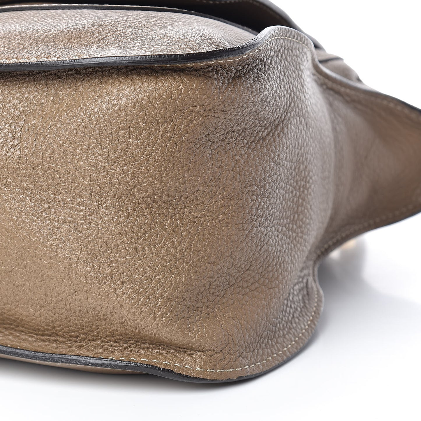 Calfskin Large Marcie Satchel Nut