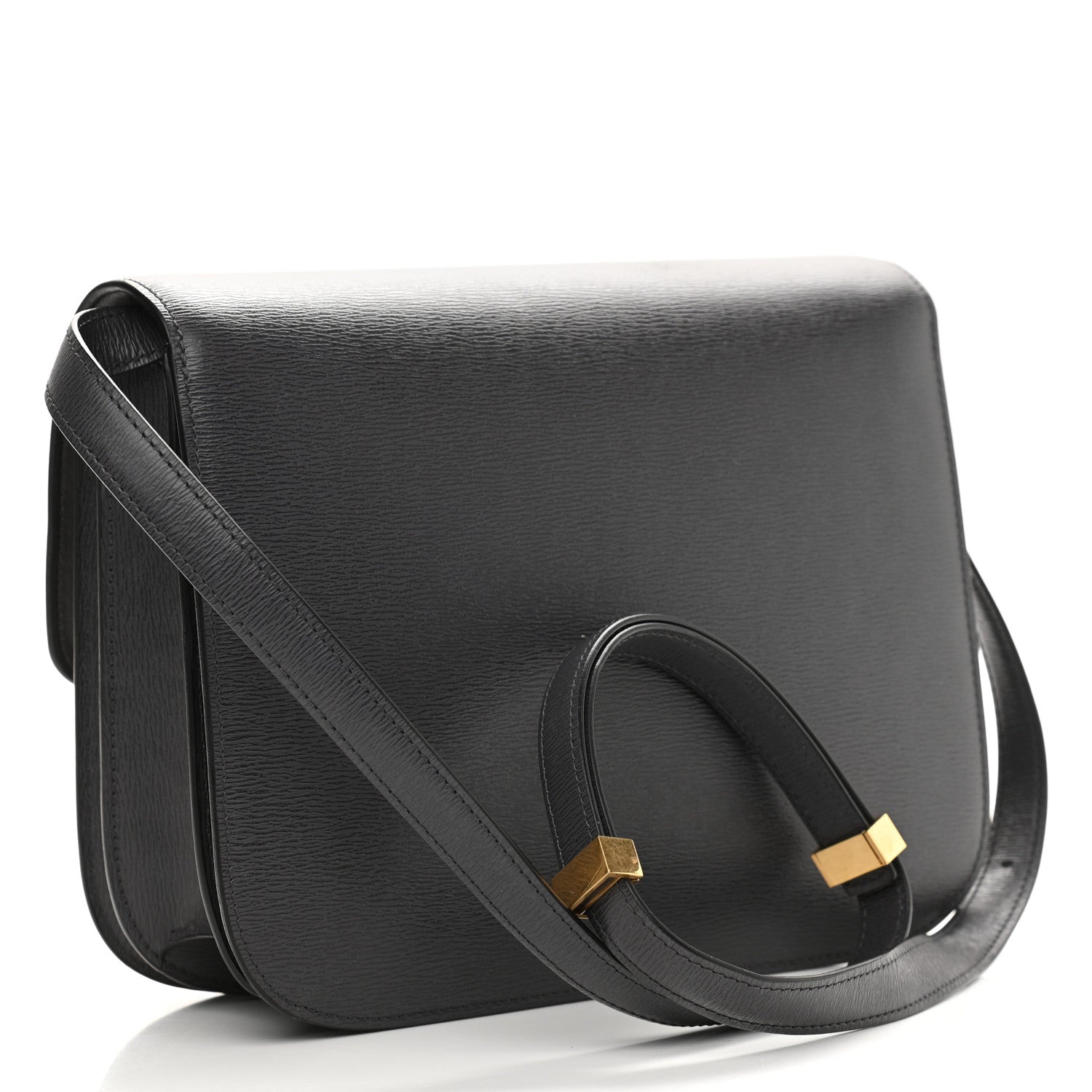 Celine Liege Calfskin Medium Classic Box Flap Bag Liquorice 3 of 12