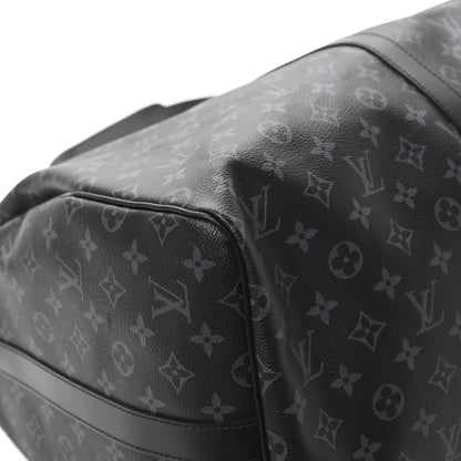 Louis Vuitton Monogram Eclipse Keepall Bandouliere 55 7 of 11