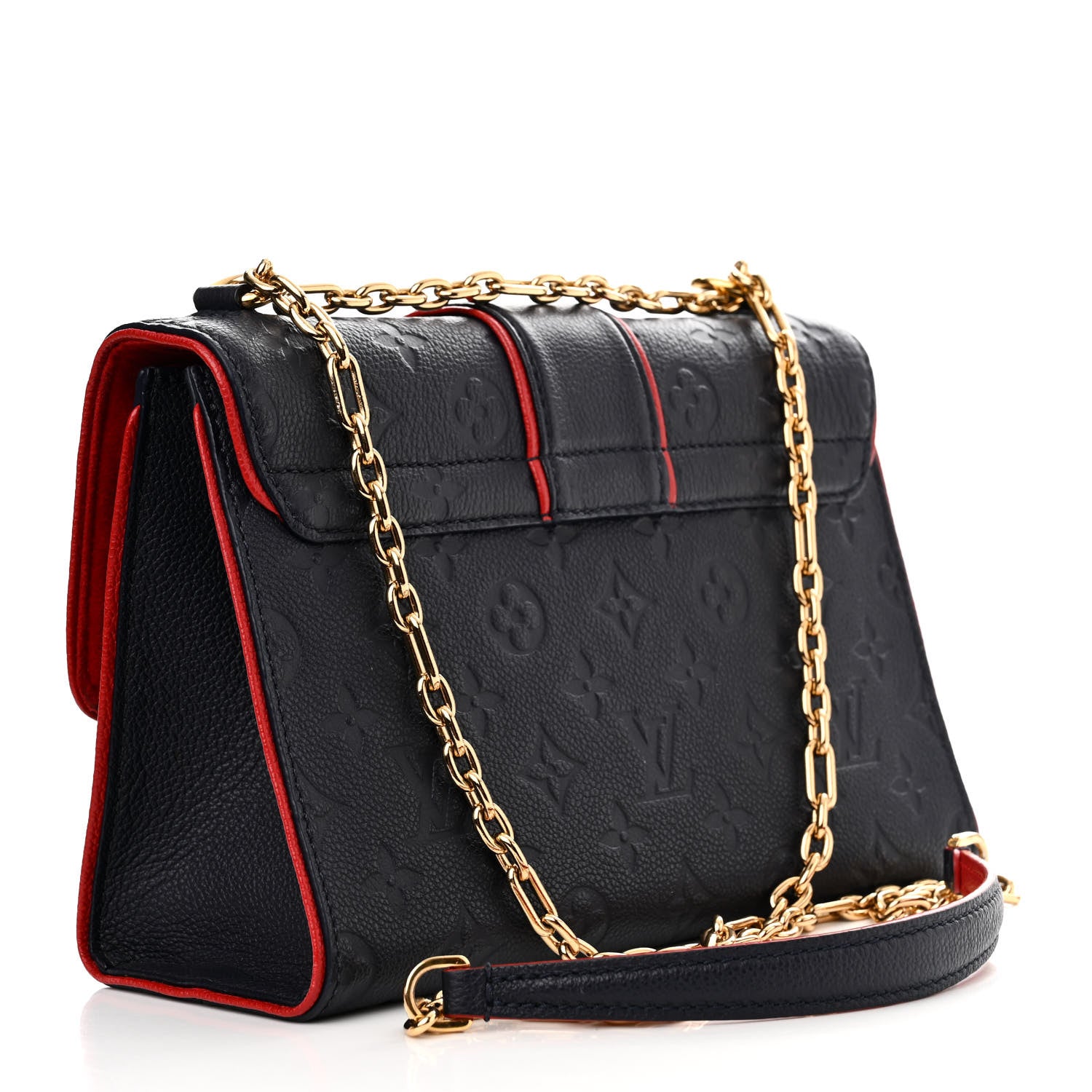 Louis Vuitton Empreinte Saint Sulpice PM Marine Rouge 3 of 10