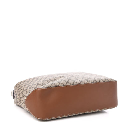 Gucci GG Supreme Monogram Large Linea A Hobo Light Brown 5 of 12