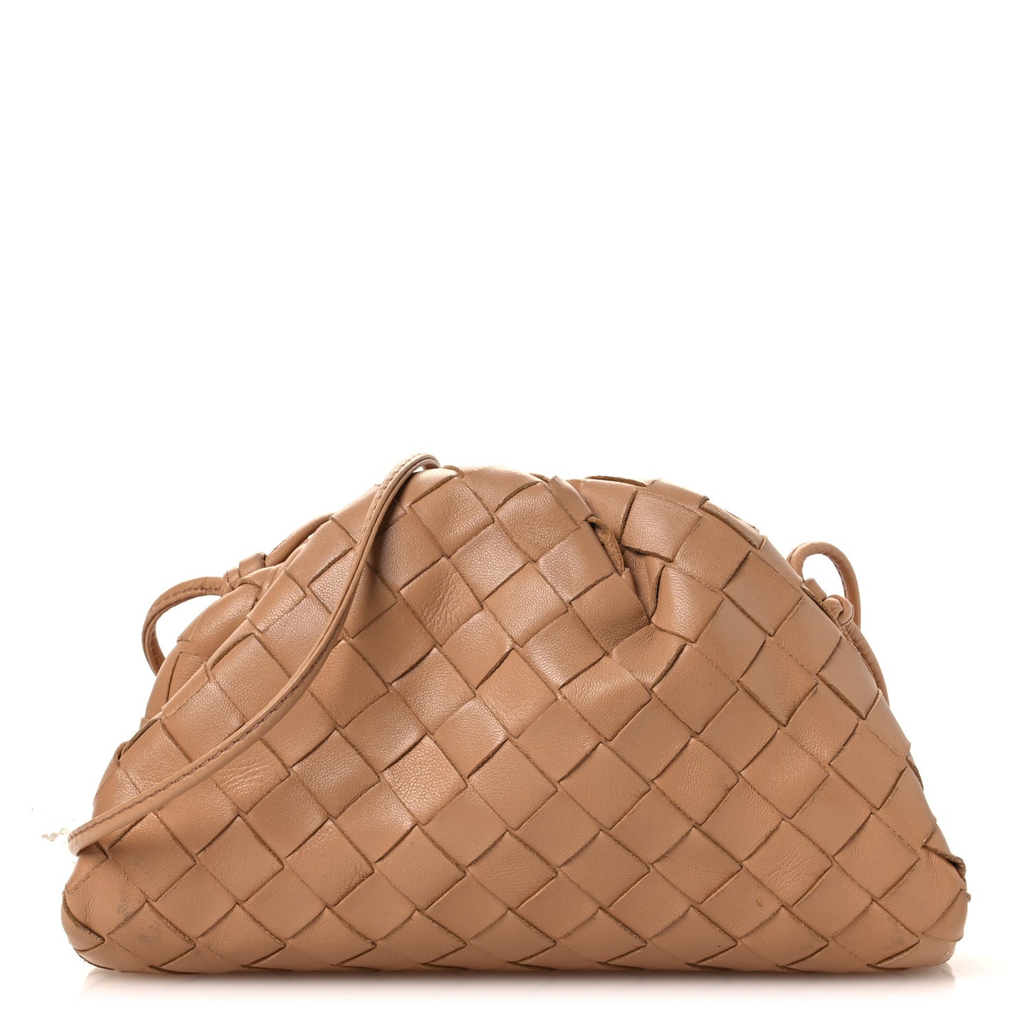 Nappa Intrecciato The Mini Pouch Almond