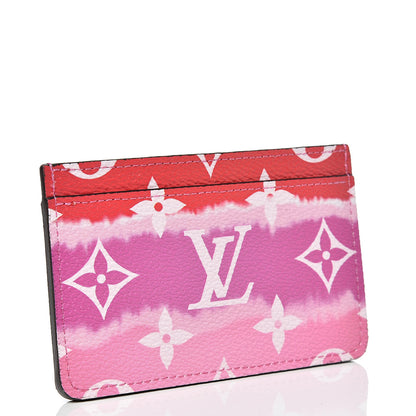 Louis Vuitton Monogram Escale Card Holder Rouge 2 of 7