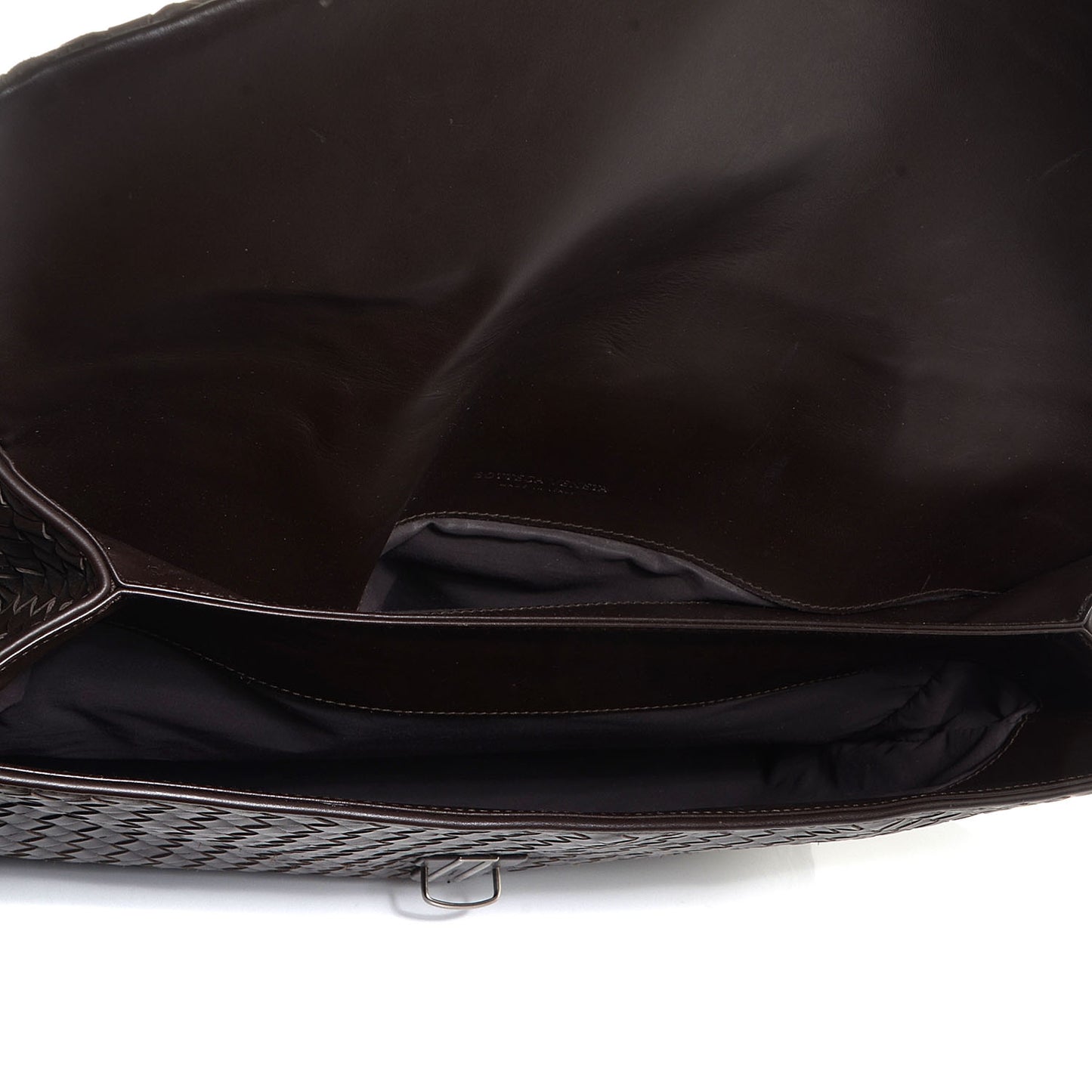 Intrecciato VN Briefcase Ebano