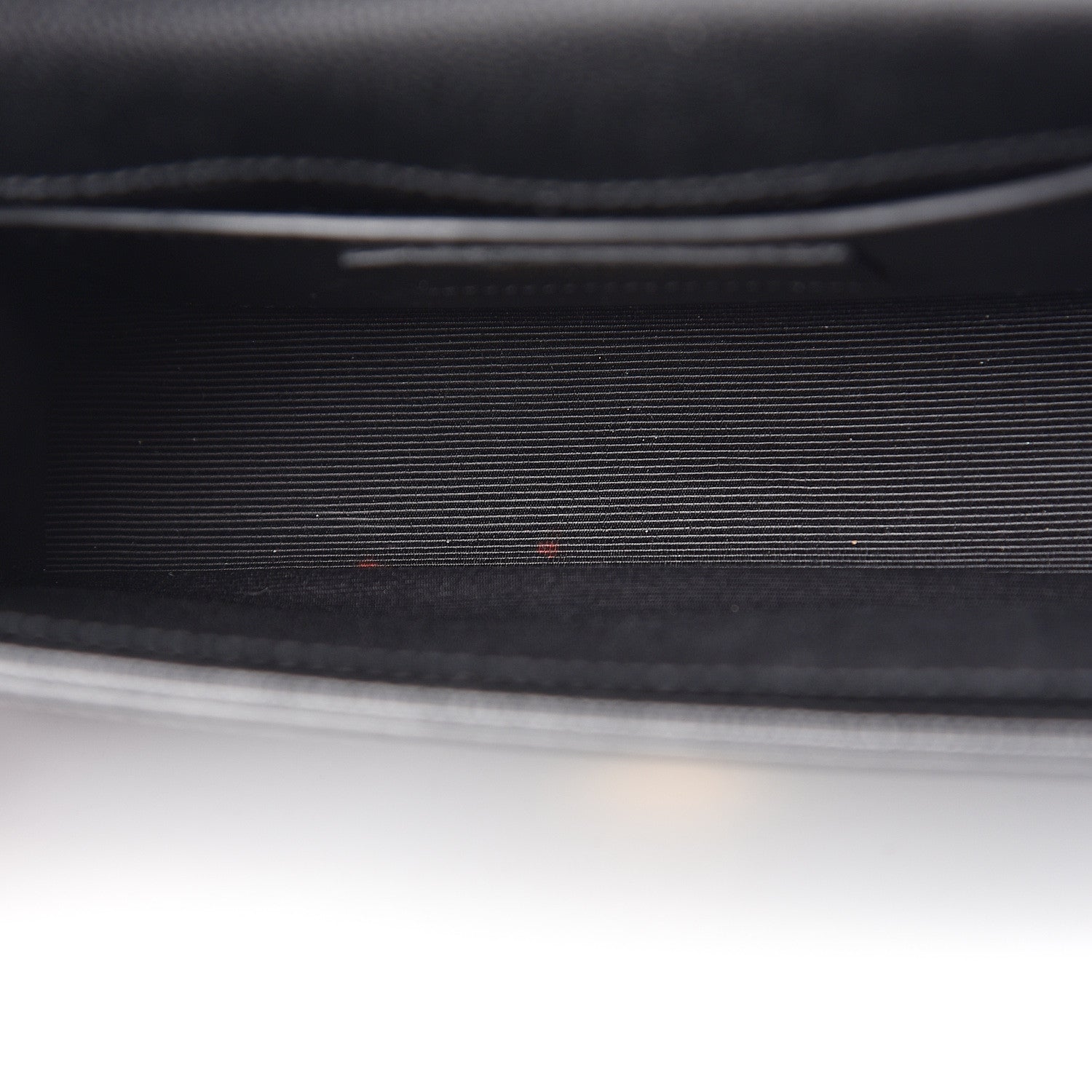 Saint Laurent Grain De Poudre Small Monogram Kate Satchel Black 9 of 9