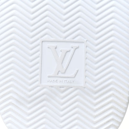 Louis Vuitton Calfskin Mens LV Beverly Hills Sneakers 9.5 White 6 of 7