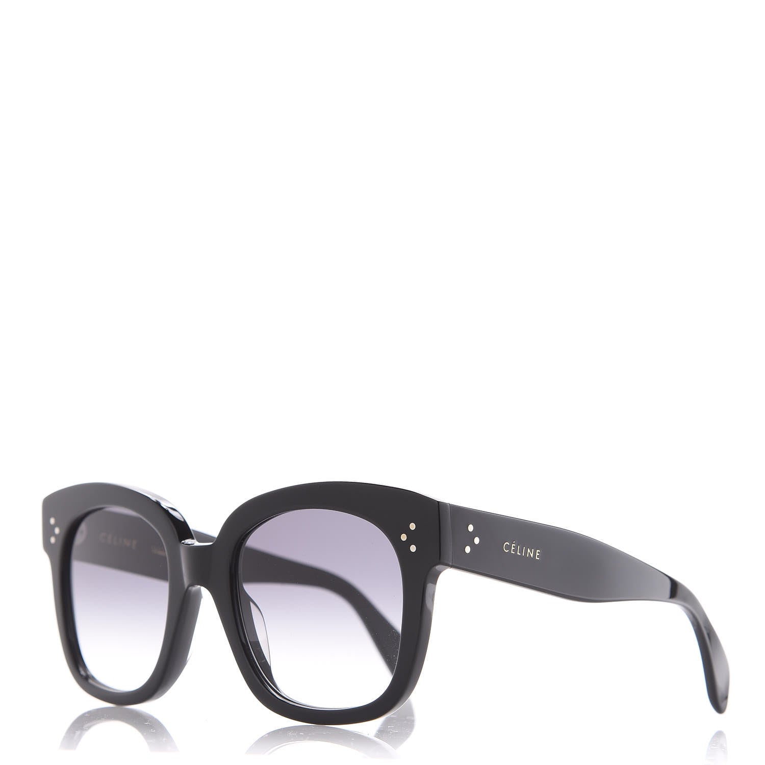 Celine Square Sunglasses CL40002U Black 1 of 6