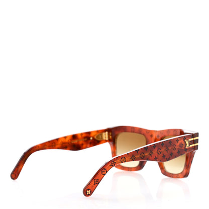 Louis Vuitton Acetate Blade Sunglasses Z1483W Tortoise 4 of 11