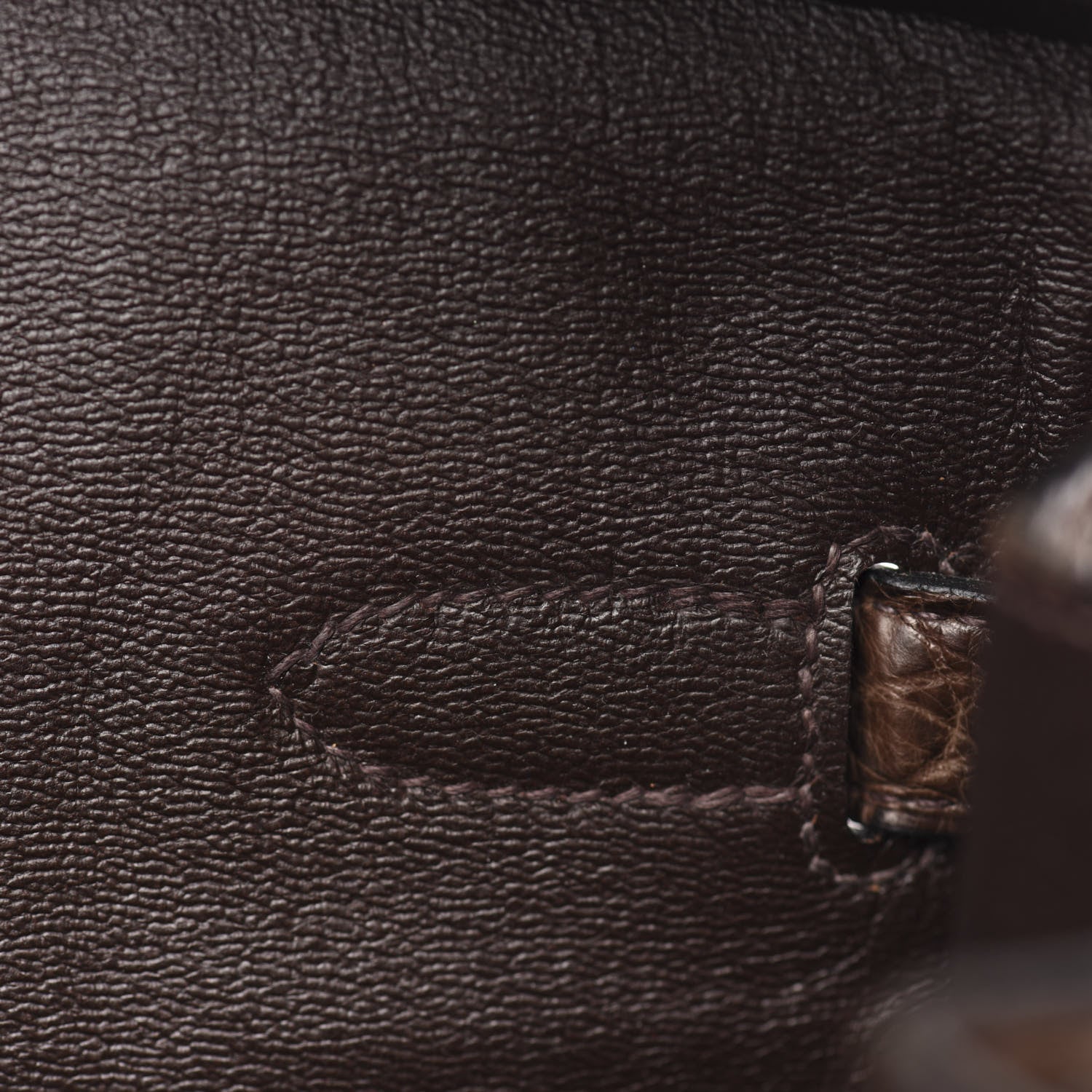 Hermes Matte Alligator Birkin 40 Chocolate 23 of 35