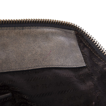 Prada Vitello Shine Bauletto Argilla 12 of 22