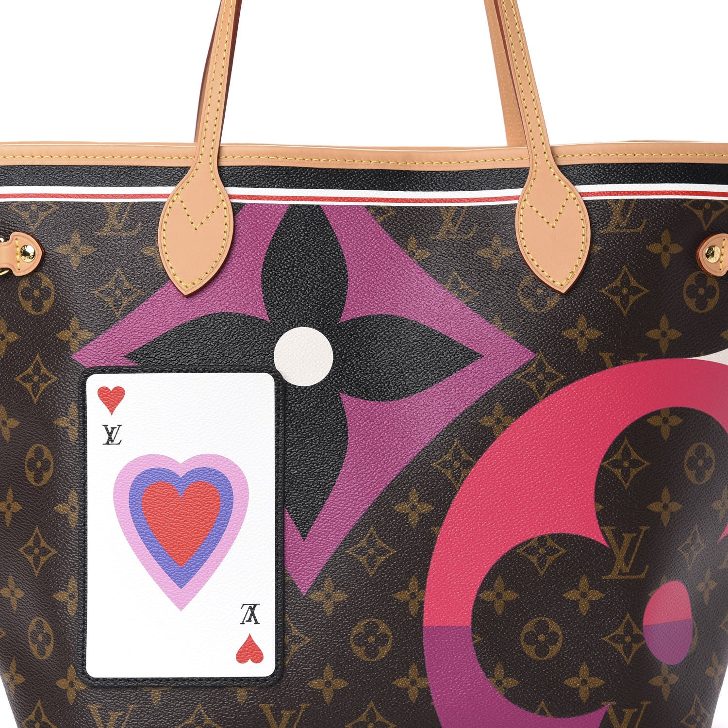 Louis Vuitton Monogram Game On Neverfull MM 10 of 10